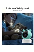 5 Inc Ekran Bebek Kamerası Monitörlü Konuşma Özellikli Işıklı Gece Görüslü Kamera - 4