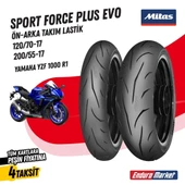 YAMAHA YZF R1 120/70-17--2000/55-17 MİTAS SPORT FORCE + EV ÖN-ARKA LASTİK thumbnail 2