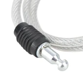 OXFORD BUMPER KABLO KİLİT ŞEFFAF 6MM X 600MM thumbnail 4