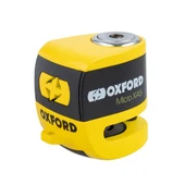 OXFORD MICRO XA5 ALARMLI DİSK KİLİDİ SARI thumbnail 1