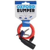 OXFORD BUMPER KABLO KİLİT KIRMIZI 6MM X 600MM thumbnail 3