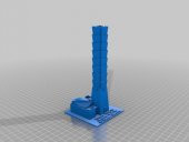 Taipei 101 - Basit Versiyon (1/3333) Plastik Aparat - 8