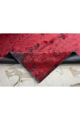 GÜMÜŞSUYU Deco Mılano 12254 Kırmızı Doğal Iplik Yıkanabilir Antitoz Dekoratif Mutfak Salon Halıları - 4