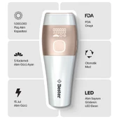 IPL7100 Buz Lazer Acısız IPL Lazer Epilasyon Aleti – 5 Kademe, 1.000.000 Atım thumbnail 5