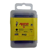 Rico 1 Kutu PH2 X 50mm Yıldız Bist Uç (30 Adet) Kırmızı - 2