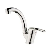 Baha Kuğu Mix Kısa Borulu Mutfak Lavabo Çeşmesi Filke Bataryası - 1