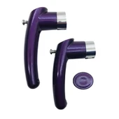 Çaydanlık Sapı Takımı Kulp Tutamak Seti Parlak Mor Yanmaz thumbnail 1