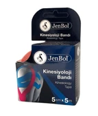 Jenbol Kinesiology Tape Ağrı Bandı 5 cm x 5 m - Turuncu - 1