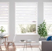 NİVEMESHOME BAMBU EKRU ZEBRA STOR PERDE - 1