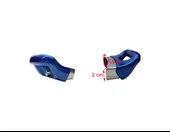 Nalburkent Tencere Tava Sahan Kulpu Cam Ve Metal Kapak İçin Yasemin Mavi 4 Set thumbnail 3