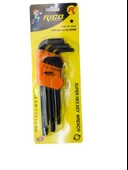 Rico RC0215 Vakumlu Düz Uzun Alyan Anahtar Seti 9 Pcs 1.5-10mm - 3