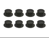 Nalburkent Tencere Cam Ve Metal Kapak Kulpu Lüks Siyah 8 Li thumbnail 1