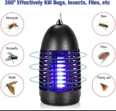 Fyc Elektrikli Böcek Öldürücü, Böcek Tuzağı Sinek Lambası, Uv Işıklı, Sivrisinek Lambası, Temizlik Fırçası, Sivrisinek K thumbnail 2
