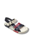 Şiringenç 1743-20 Anatomik Cırt Bant Erkek Çocuk Sandalet Lacivert Kırmizi 31-36 thumbnail 1