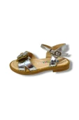 Özpinarci 3043-20 Orta Çiçekli Kız Çocuk Sandalet Gümüş Altın 21-25 thumbnail 2