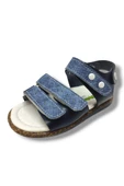 Şirinbebe 1717-20 3 Cırt Bant Erkek Çocuk Sandalet Lacivert Mavi 21-25 thumbnail 1