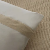 Karaca Home White Collection Delisa %100 Pamuk Keten Çift Kişilik Pike Takımı Krem thumbnail 7