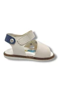 Şiringenç 1716-20 Anatomik Cırt Bant Yıldız Erkek Çocuk Sandalet Beyaz Mavi 18-20 thumbnail 3