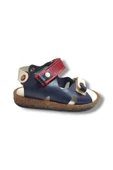 Şirinbebe 1660-20 Çift Cırt Tokalı Erkek Çocuk Sandalet Lacivert Kırmızı 21-25 thumbnail 2