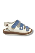 Şiringenç 1672-20 3 Bant Erkek Çocuk Sandalet Beyaz Mavi 26-30 thumbnail 2