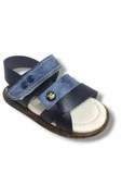 Şirinbebe 1638-20 Anatomik 3 Bant Kemer Tokalı Erkek Çocuk Sandalet Lacivert Mavi 18-20 thumbnail 1