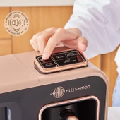 Karaca Hatır Plus 5 in 1 Konuşan Közde ve Sütlü Türk Kahvesi ve Filtre Kahve Makinesi Rosie Brown thumbnail 6