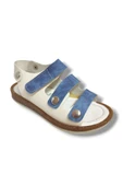 Şiringenç 1672-20 3 Bant Erkek Çocuk Sandalet Beyaz Mavi 26-30 thumbnail 1