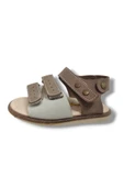 Şirinbebe 1603-20 Anatomik 3 Cirt Bant Erkek Çocuk Sandalet Lacivert Bej Kahveregi 18-20 thumbnail 2