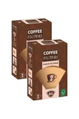 Caffeo Filters NO2 80 Adet Kahve Filtre Kağıdı x 2 Adet - 1