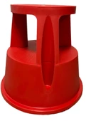 Basamaklı Kaymaz Tabure Kırmızı thumbnail 2