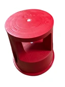 Basamaklı Kaymaz Tabure Kırmızı thumbnail 4