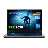 ERAZER Deputy P60 MD62684-R32 Intel Core i7 12650H 32GB RAM 1TB SSD RTX4070 15.6" 144Hz IPS FHD FreeDOS Oyuncu Laptop - 2