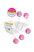 Paddlers Bebek Bezi 2 Numara Mini 160 Adet (3-6 Kg) 2'li Jumbo Set - 2
