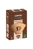 Caffeo Filters NO2 80 Adet Kahve Filtre Kağıdı x 4 Adet - 2