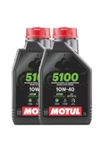 Motul 5100 10W-40 4T Motosiklet Motor Yağı 2 x 1 L - 1