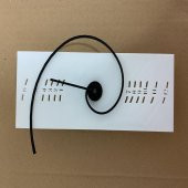 Fibonacci Spiral Saat Plastik Aparat - 3
