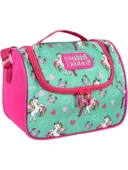Waddell Lisanslı Fuşya- Su Yeşili Unicorn Desenli Termal Beslenme Çantası 1019 - 3