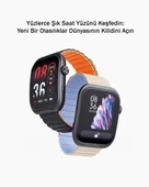 AUKEY SW-1U Akıllı Saat 1 Ultra 2,0 inc Amoled Ekran 15 gün Pil Ömrü IP67 Siyah ve Turuncu - 5