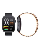 AUKEY SW-1U Akıllı Saat 1 Ultra 2,0 inc Amoled Ekran 15 gün Pil Ömrü IP67 Siyah ve Turuncu - 2