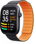 AUKEY SW-1U Akıllı Saat 1 Ultra 2,0 inc Amoled Ekran 15 gün Pil Ömrü IP67 Siyah ve Turuncu - 1