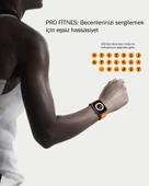 AUKEY SW-1U Akıllı Saat 1 Ultra 2,0 inc Amoled Ekran 15 gün Pil Ömrü IP67 Siyah ve Turuncu - 8