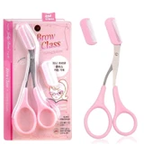 Kaş Düzeltme Makası Paslanmaz Çelik Taraklı Kaş Şekillendirme Aparatı Sabitleyici Yüz Usturası Ağda thumbnail 7