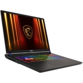MSI VECTOR 17 HX AI A2XWHG-086TR Ultra 7 255HX 32GB DDR5 RTX5070 Ti 12GB 1TB SSD 17" QHD+ 240Hz W11 thumbnail 2