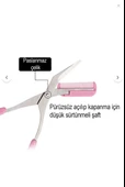 Kaş Düzeltme Makası Paslanmaz Çelik Taraklı Kaş Şekillendirme Aparatı Sabitleyici Yüz Usturası Ağda thumbnail 2