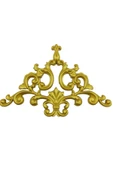 Decomarket Decogold Saray Tavan Köşe Motif 41*26 Cm Altın thumbnail 1