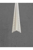 MİVA KONSEPT Dekoratif Poliüretan Duvar- Tavan  Köşe Profili Çıtası Gümüş Renk (EN:4X4 CM-BOY:100 CM)- Duvar Süsü thumbnail 2