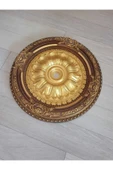 Decomarket Decogold Yeni 60 cm Oval Kahve Eskitme Saray Tavan thumbnail 2