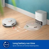 Philips 2000 Serisi Islak Kuru Moplu İstasyonlu Robot Süpürge, HomeRun Uygulaması, LDS Radar Navigasyon, Beyaz, XU2100/20 thumbnail 3