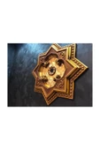 Decomarket Decogold 60 Cm Yıldız Kahve Eskitme Saray Tavan thumbnail 2