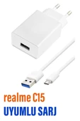 Realme C15 Şarj Aleti ve Kablosu Mirco 12W thumbnail 1